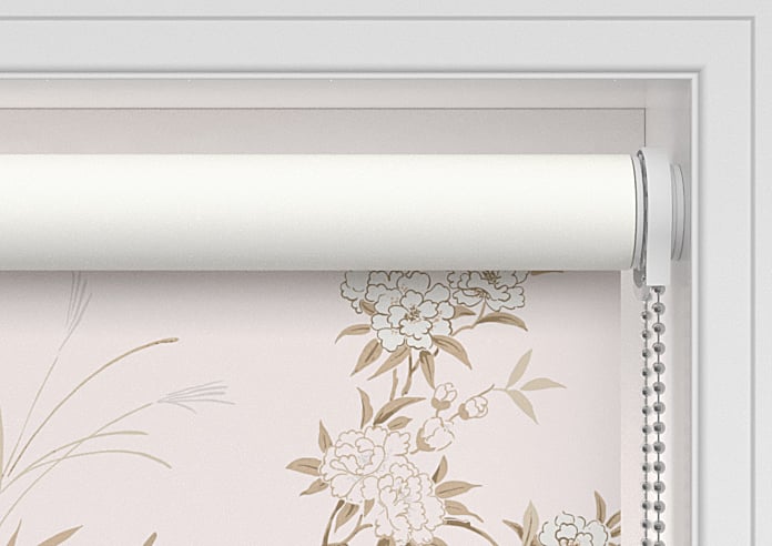 Shabby Chic by Rachel Ashwell Bird Chinoiserie (Blackout), Pink Tan - Twist&Fit Roller Blind - Image 10